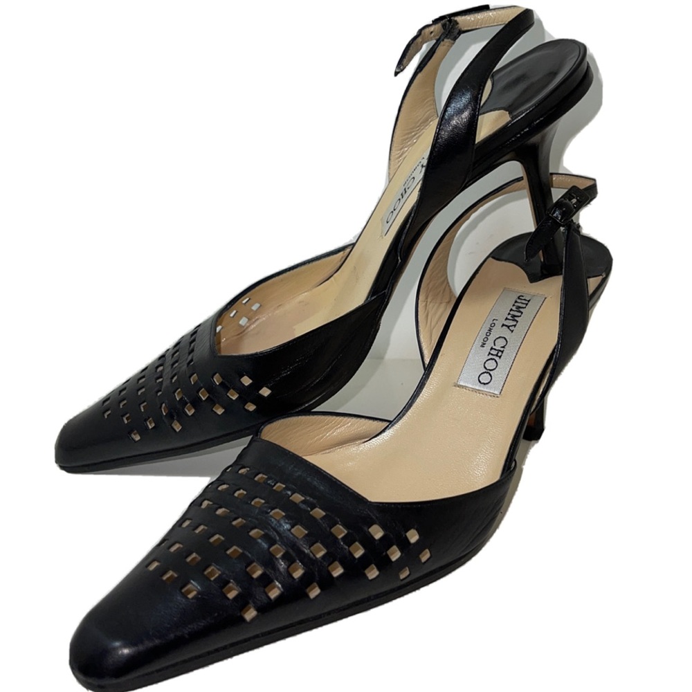Jimmy Choo slingback. Size: EU 38. US 7.5